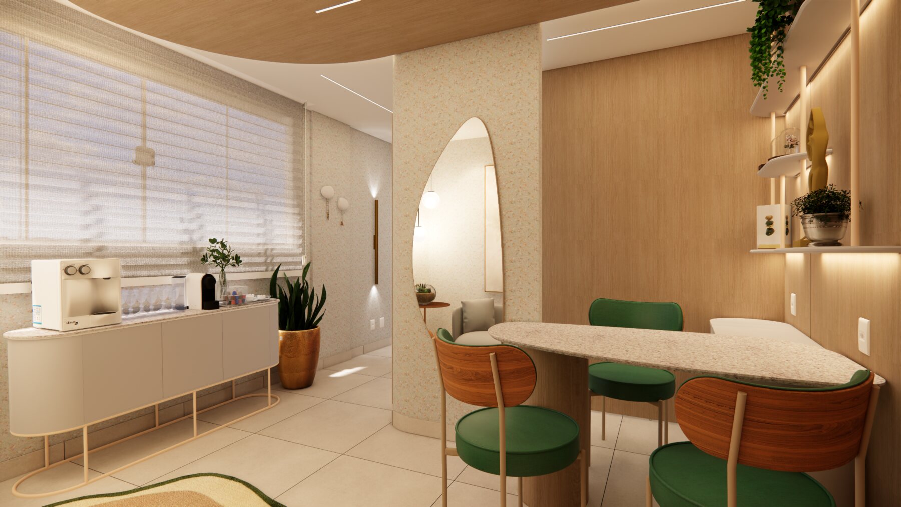 Projeto da sala comercial